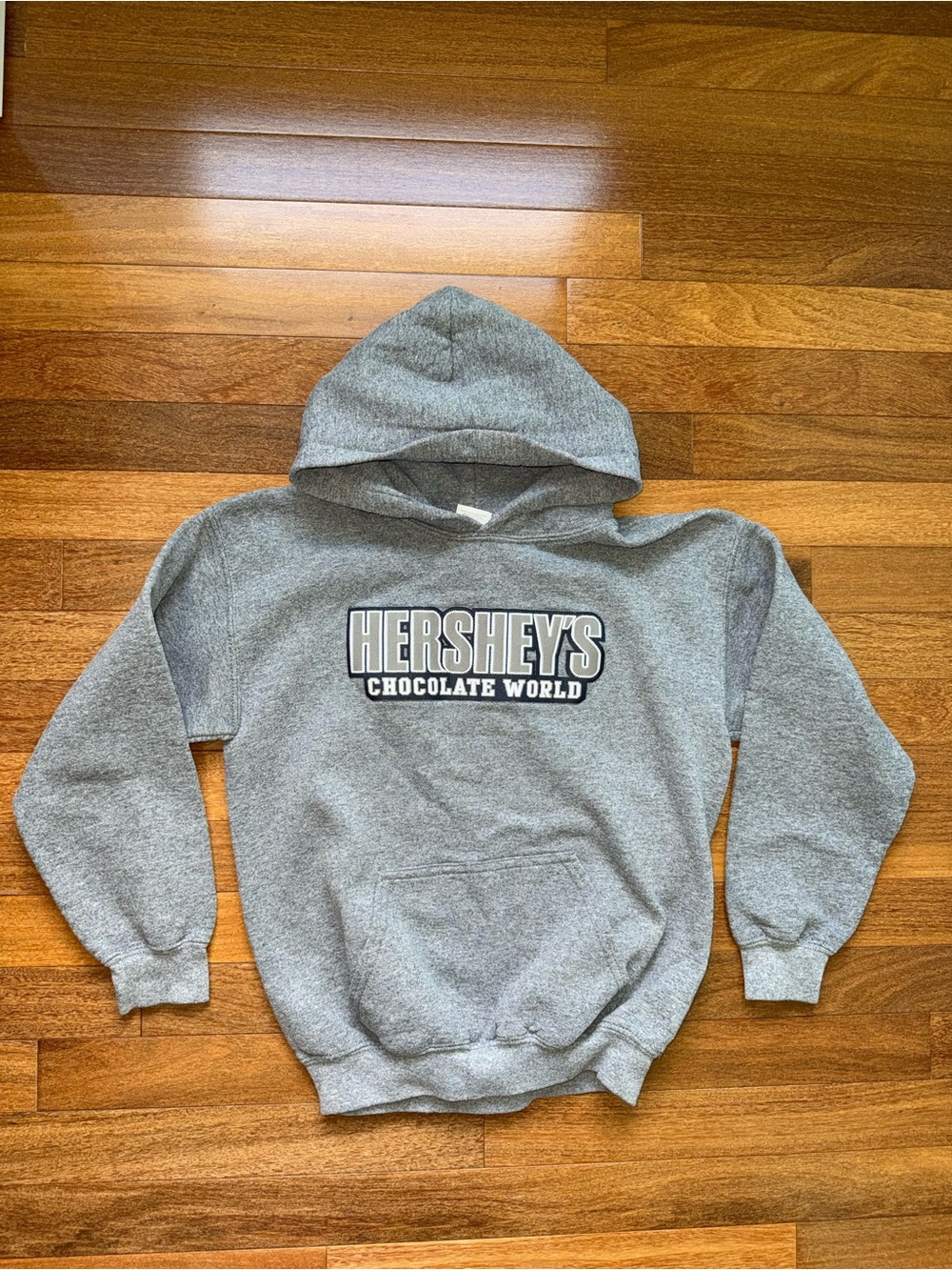 HERSHEY'S Gray Kids Hoodie - Chocolate World Pullover